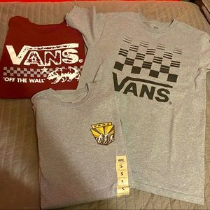 Vans tshirt lot